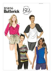 5856 EZ PULLOVER STRETCH KNIT / SLVS OR NOT TOPS PATTERN 16-26
